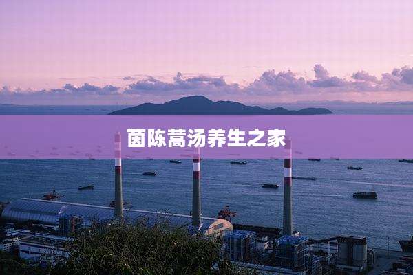 茵陈蒿汤养生之家