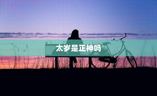 太岁是正神吗