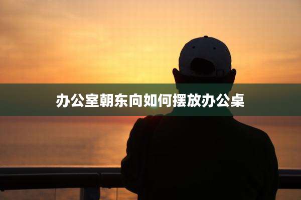 办公室朝东向如何摆放办公桌