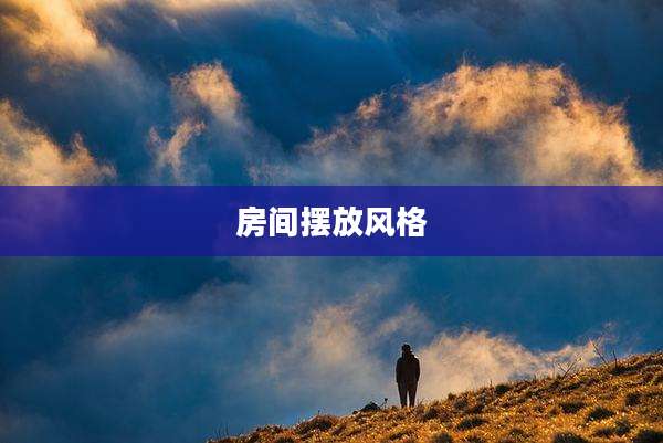 房间摆放风格
