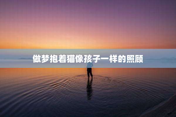 做梦抱着猫像孩子一样的照顾