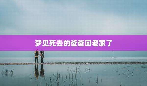 梦见死去的爸爸回老家了