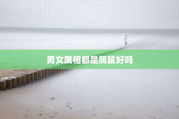 男女属相都是属鼠好吗