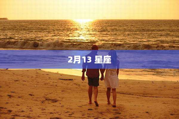 2月13 星座