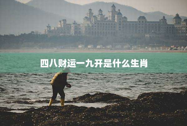 四八财运一九开是什么生肖