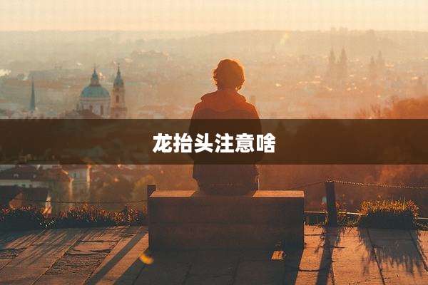 龙抬头注意啥