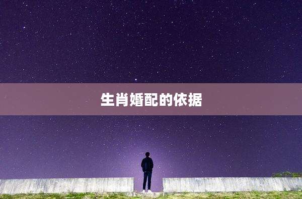 生肖婚配的依据