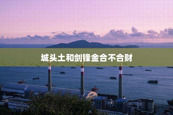 城头土和剑锋金合不合财
