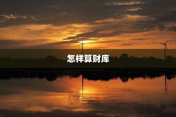 怎样算财库