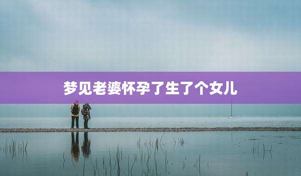 梦见老婆怀孕了生了个女儿