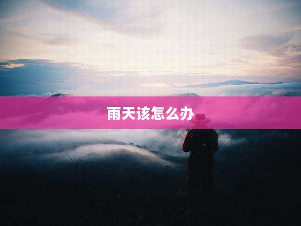 雨天该怎么办