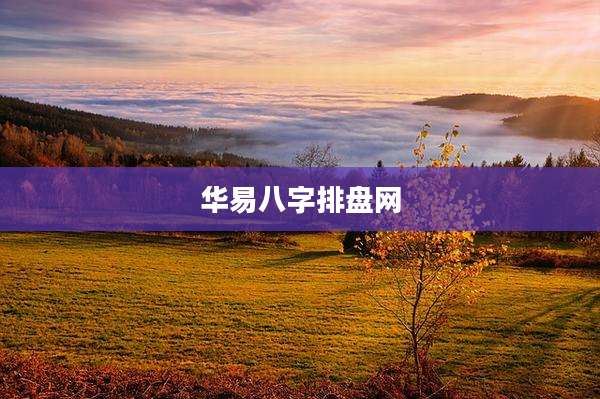华易八字排盘网