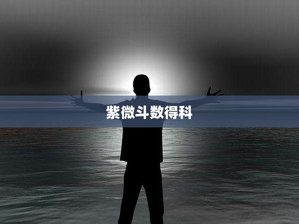 紫微斗数得科