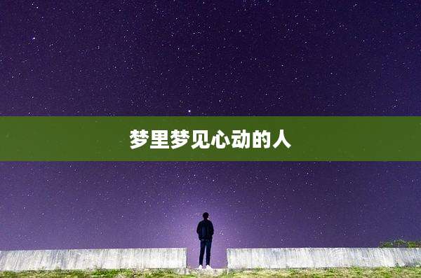梦里梦见心动的人