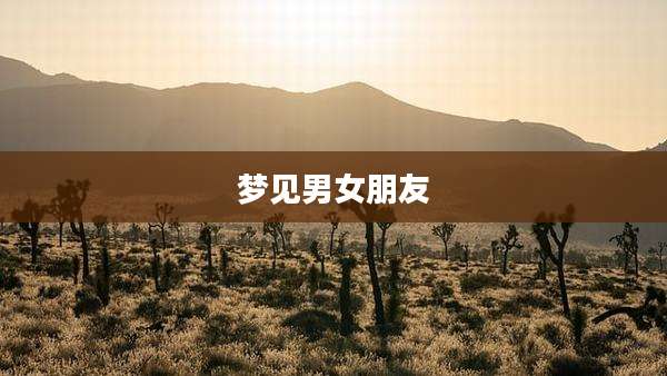 梦见男女朋友