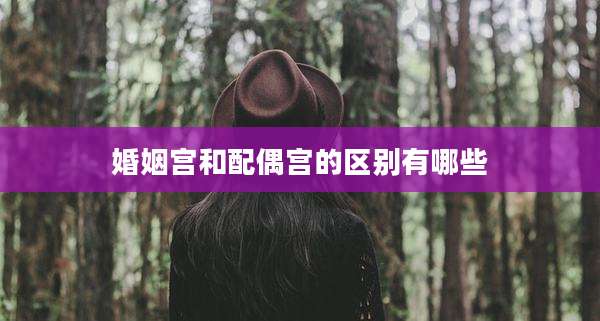 婚姻宫和配偶宫的区别有哪些