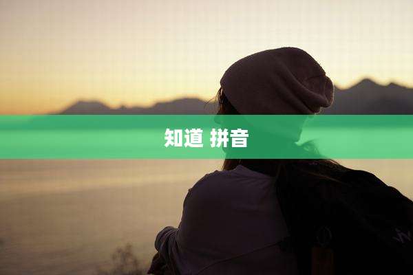知道 拼音