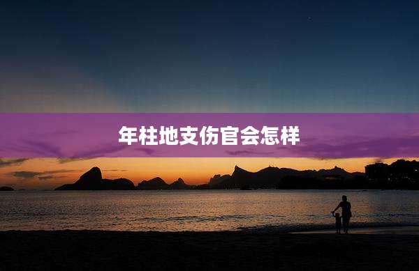年柱地支伤官会怎样