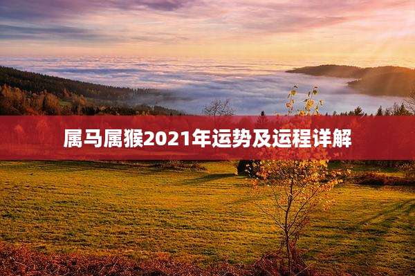 属马属猴2021年运势及运程详解
