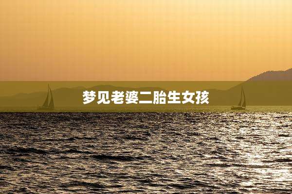 梦见老婆二胎生女孩