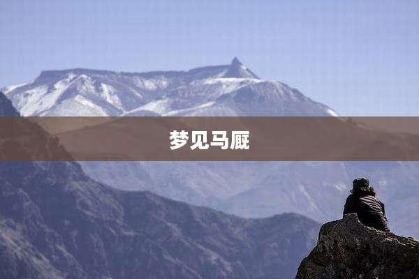 梦见马厩
