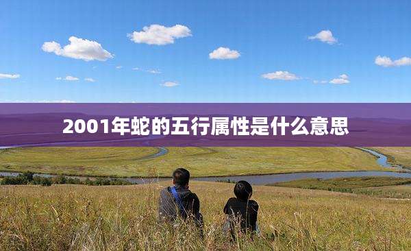 2001年蛇的五行属性是什么意思
