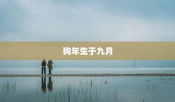 狗年生于九月