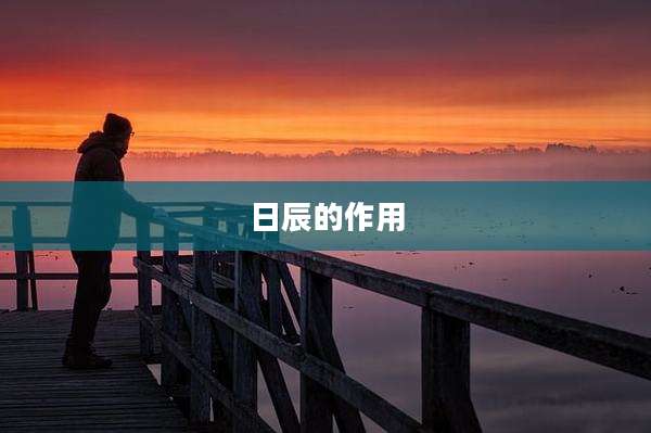 日辰的作用