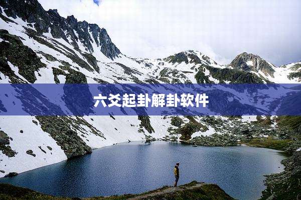 六爻起卦解卦软件