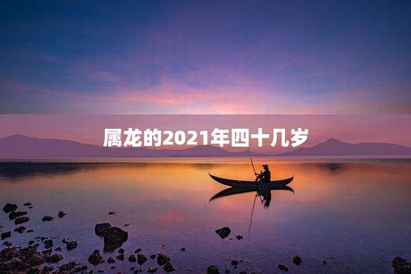 属龙的2021年四十几岁