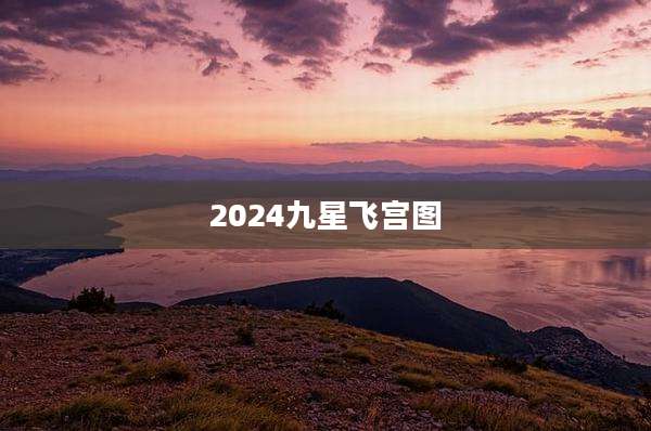 2024九星飞宫图