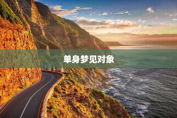 单身梦见对象