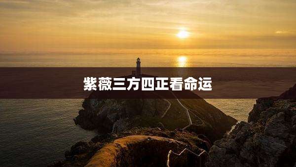 紫薇三方四正看命运
