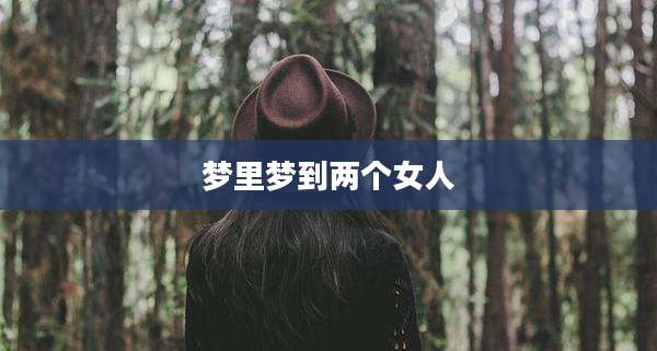 梦里梦到两个女人