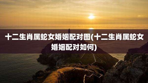 十二生肖属蛇女婚姻配对图(十二生肖属蛇女婚姻配对如何)