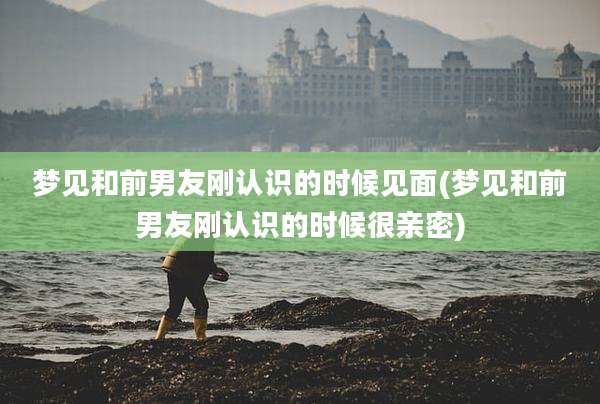 梦见和前男友刚认识的时候见面(梦见和前男友刚认识的时候很亲密)