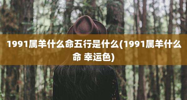1991属羊什么命五行是什么(1991属羊什么命 幸运色)