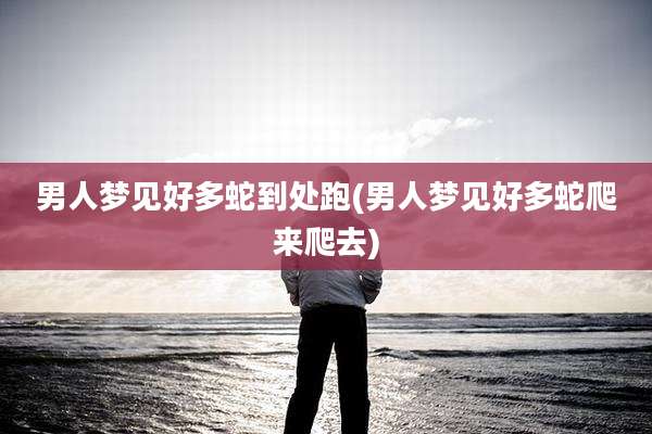 男人梦见好多蛇到处跑(男人梦见好多蛇爬来爬去)