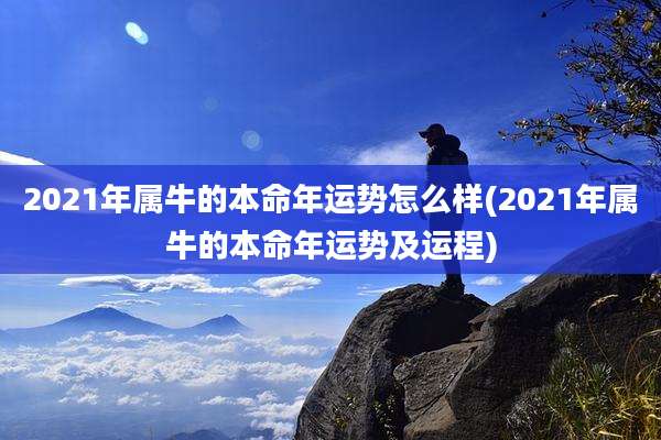 2021年属牛的本命年运势怎么样(2021年属牛的本命年运势及运程)