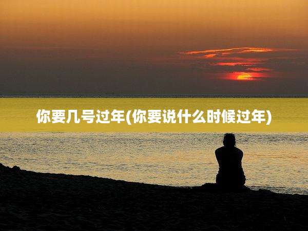 你要几号过年(你要说什么时候过年)