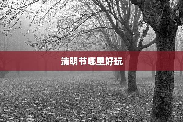 清明节哪里好玩