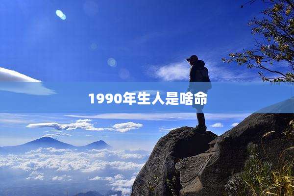 1990年生人是啥命