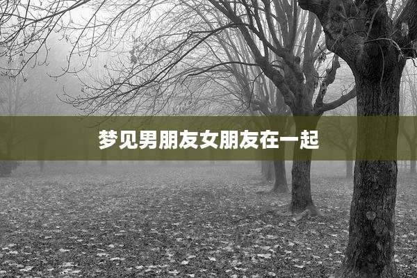 梦见男朋友女朋友在一起