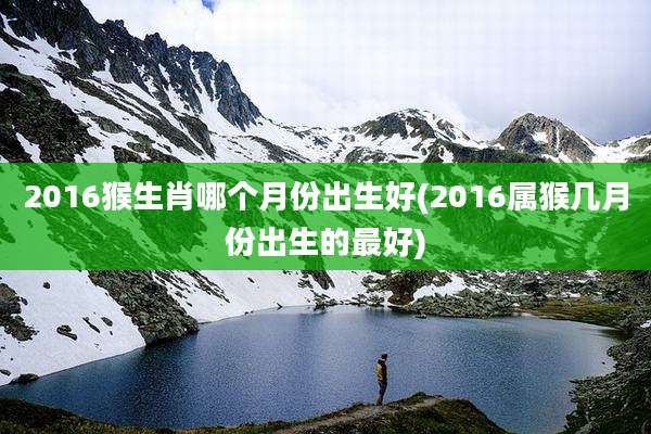 2016猴生肖哪个月份出生好(2016属猴几月份出生的最好)