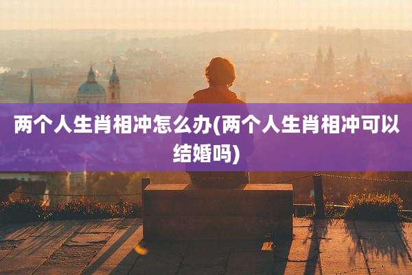 两个人生肖相冲怎么办(两个人生肖相冲可以结婚吗)
