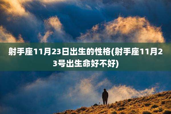 射手座11月23日出生的性格(射手座11月23号出生命好不好)