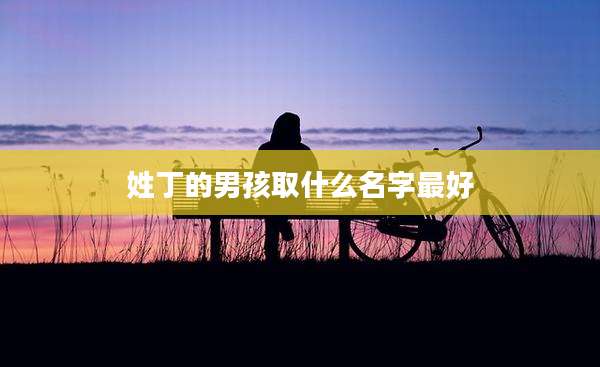 姓丁的男孩取什么名字最好