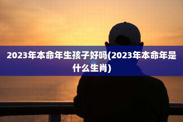 2023年本命年生孩子好吗(2023年本命年是什么生肖)