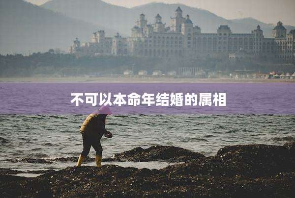 不可以本命年结婚的属相