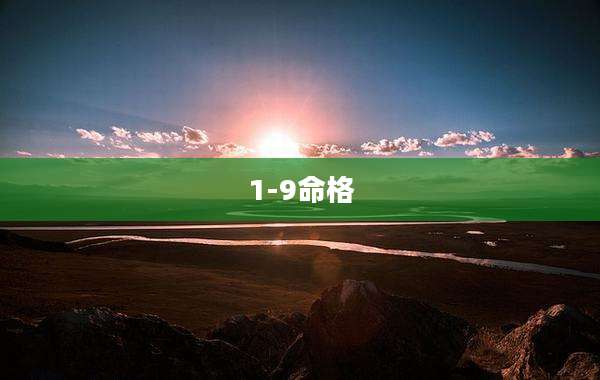 1-9命格